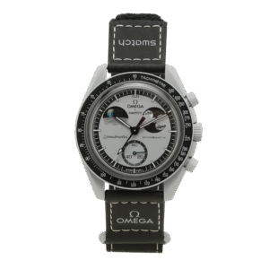 OMEGA SWATCH MOONSWATCH BLACK (GREY DIAL)