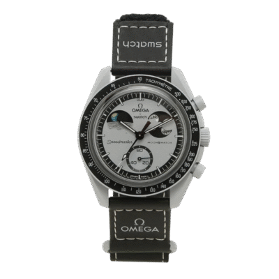 OMEGA SWATCH MOONSWATCH BLACK (GREY DIAL)