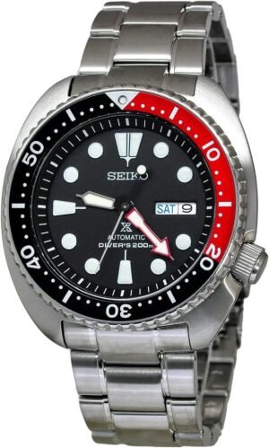 SEIKO PROSPEX SOLAR DIVER (RED-BLACK)