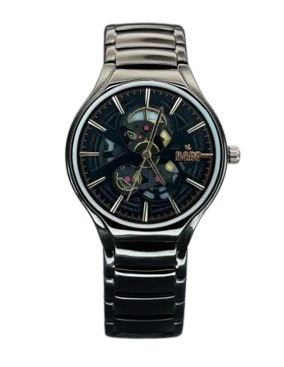 RADO TRUE ROUND AUTOMATIC OPEN HEART – FULL BLACK