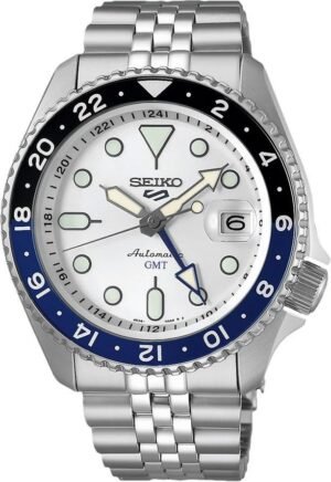 SEIKO 5 SPORTS ' SKY BLUE, SILVER CLOUD' GMT